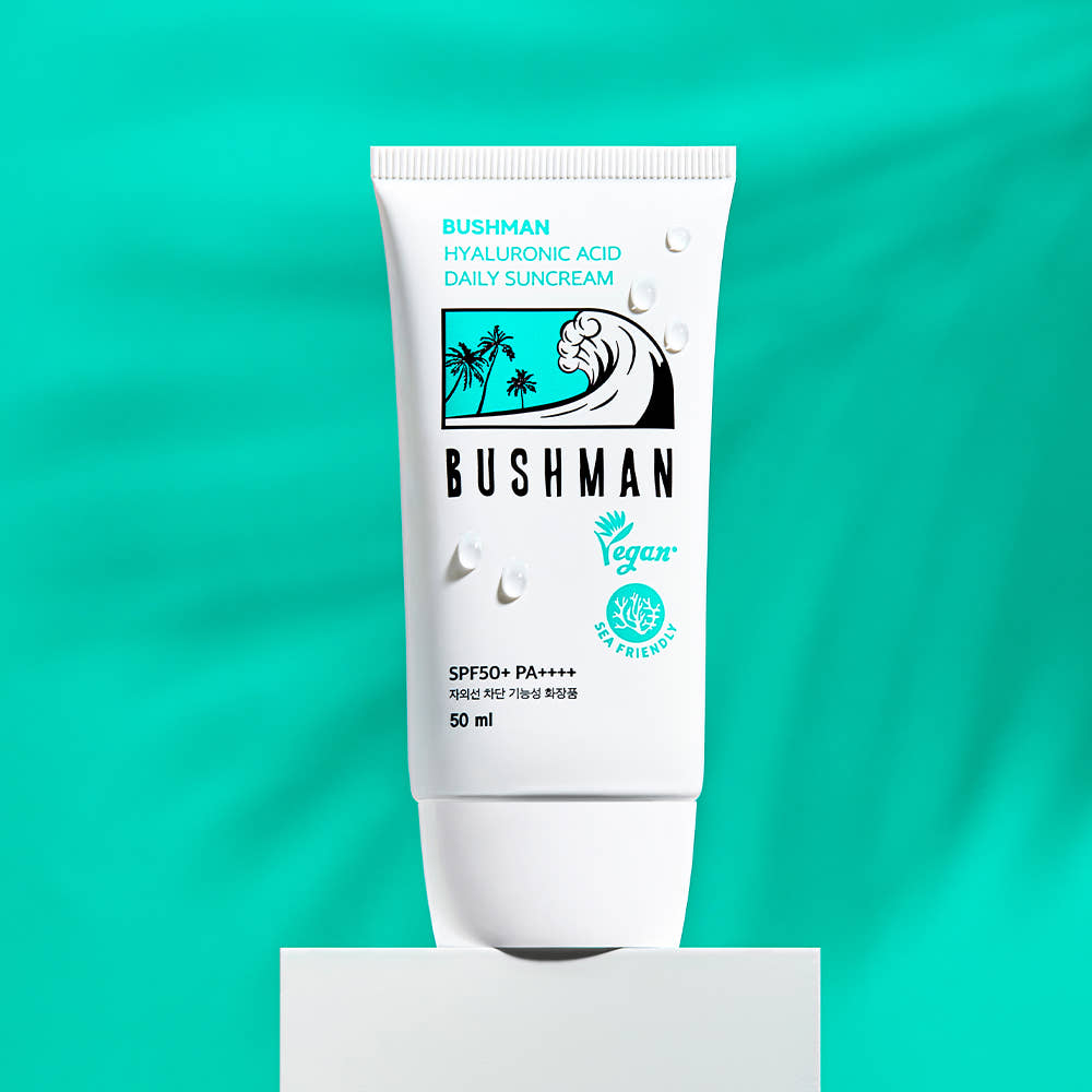 부쉬맨 히알루론산 데일리 선크림 SFP50+ PA++++ 50ml